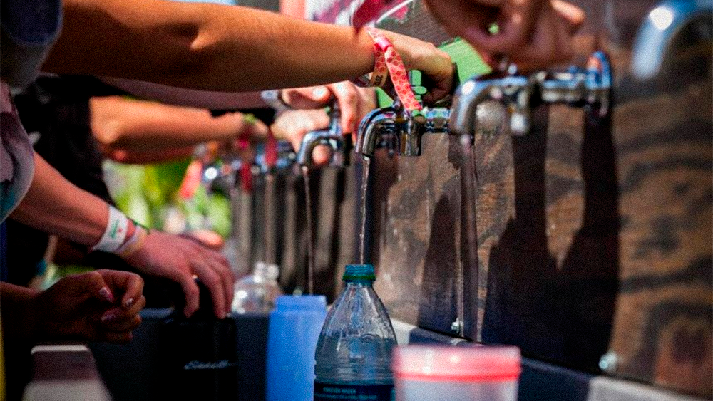 Calor e seca: entenda a nova exigência de água grátis em eventos